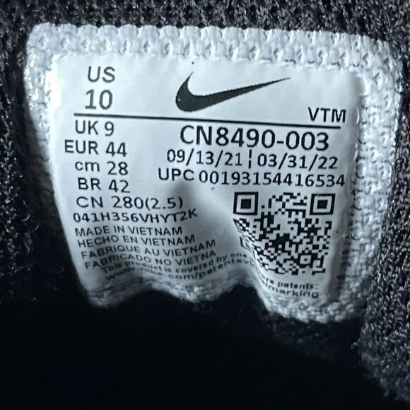 Nike Air Max 90 - men's size US 10 - black - Like New condition - Picture 7 of 8